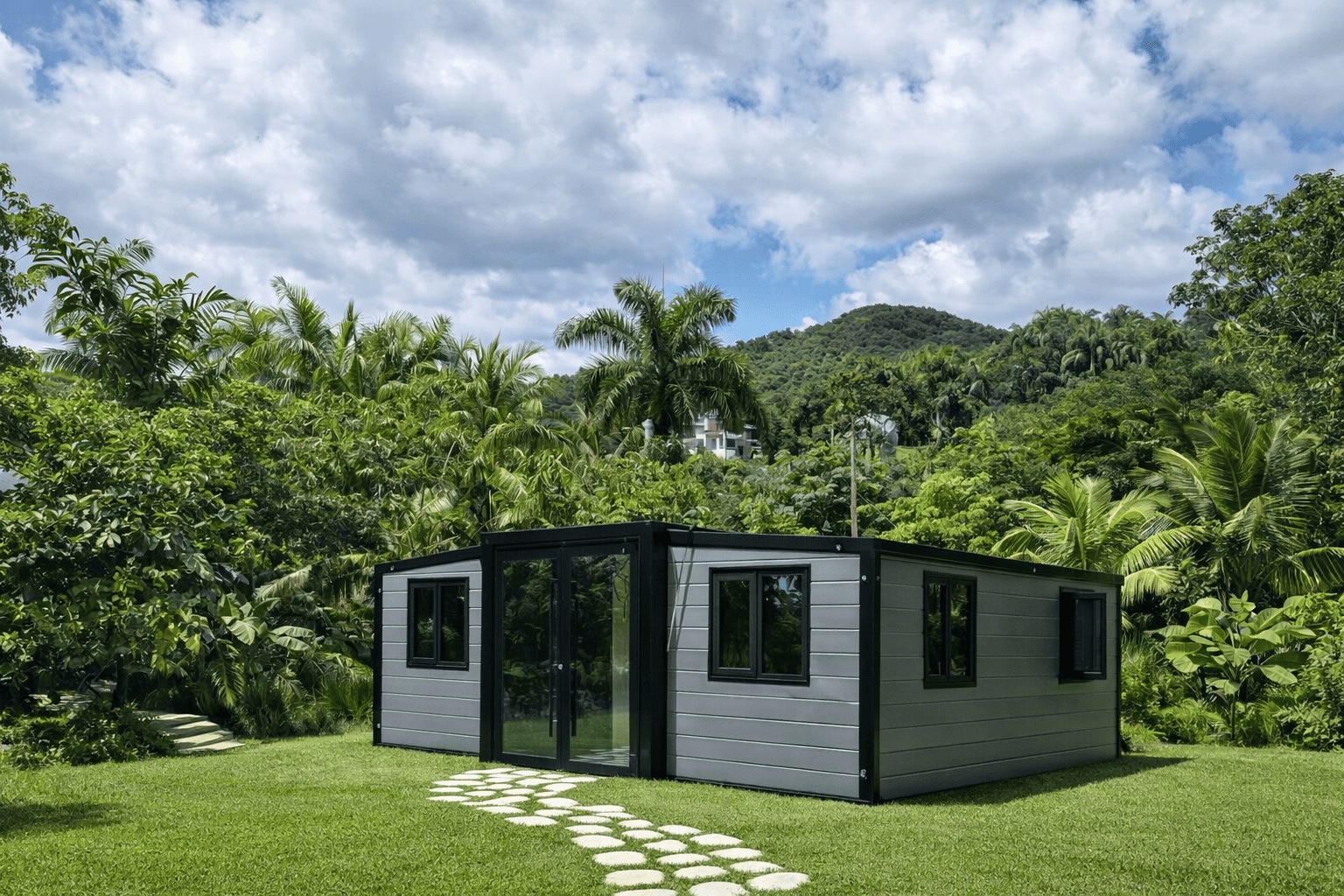 Casa Expandible 55m2 — Modelo Mediano